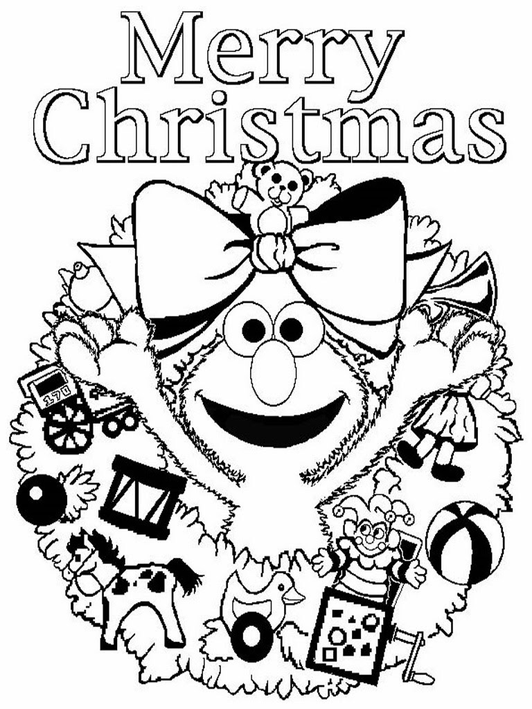 55 Toddler Christmas Coloring Pages 2