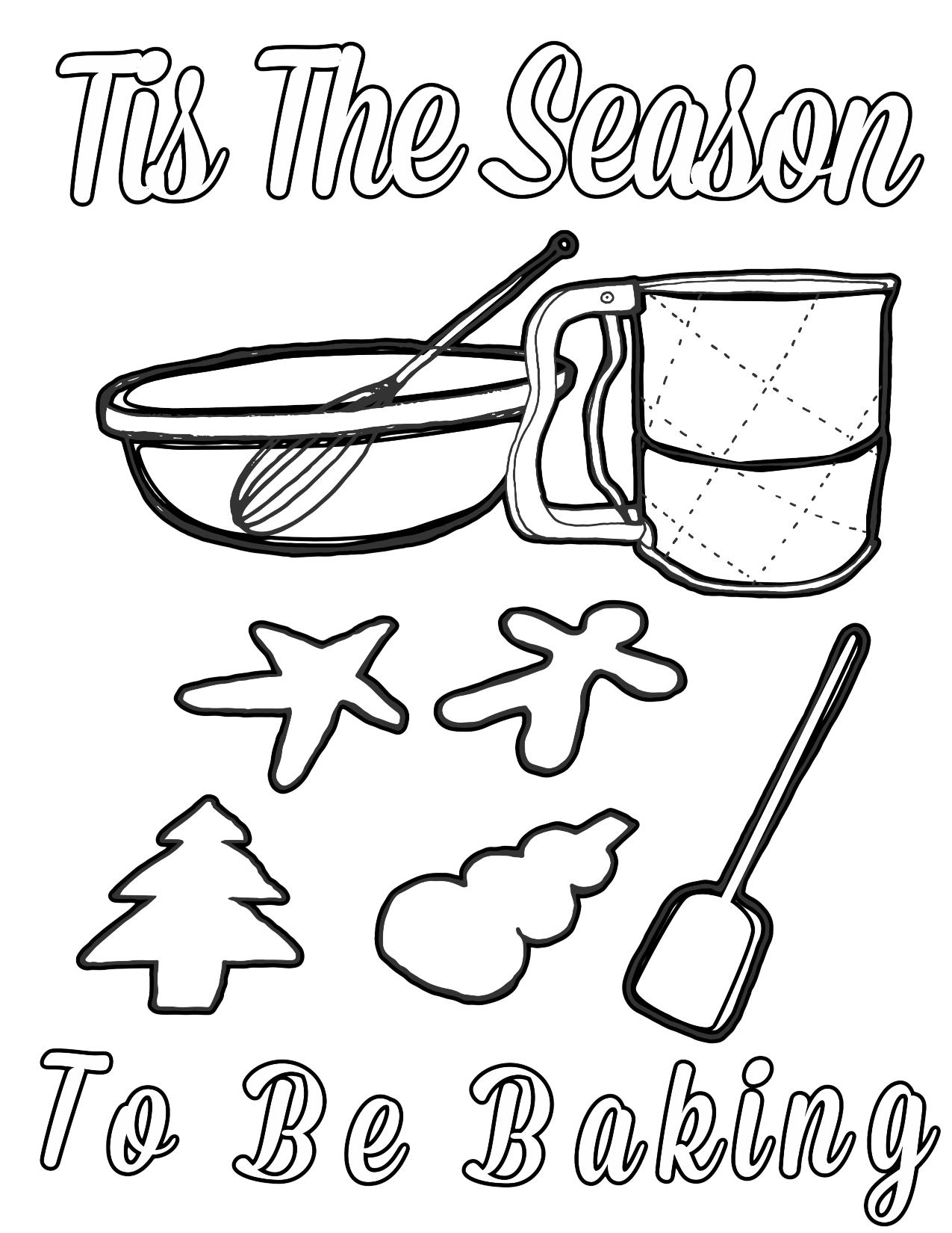 55 Toddler Christmas Coloring Pages 23