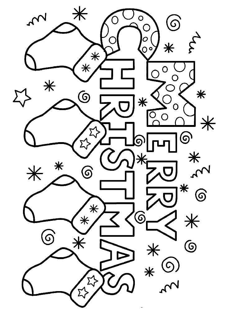 55 Toddler Christmas Coloring Pages 30