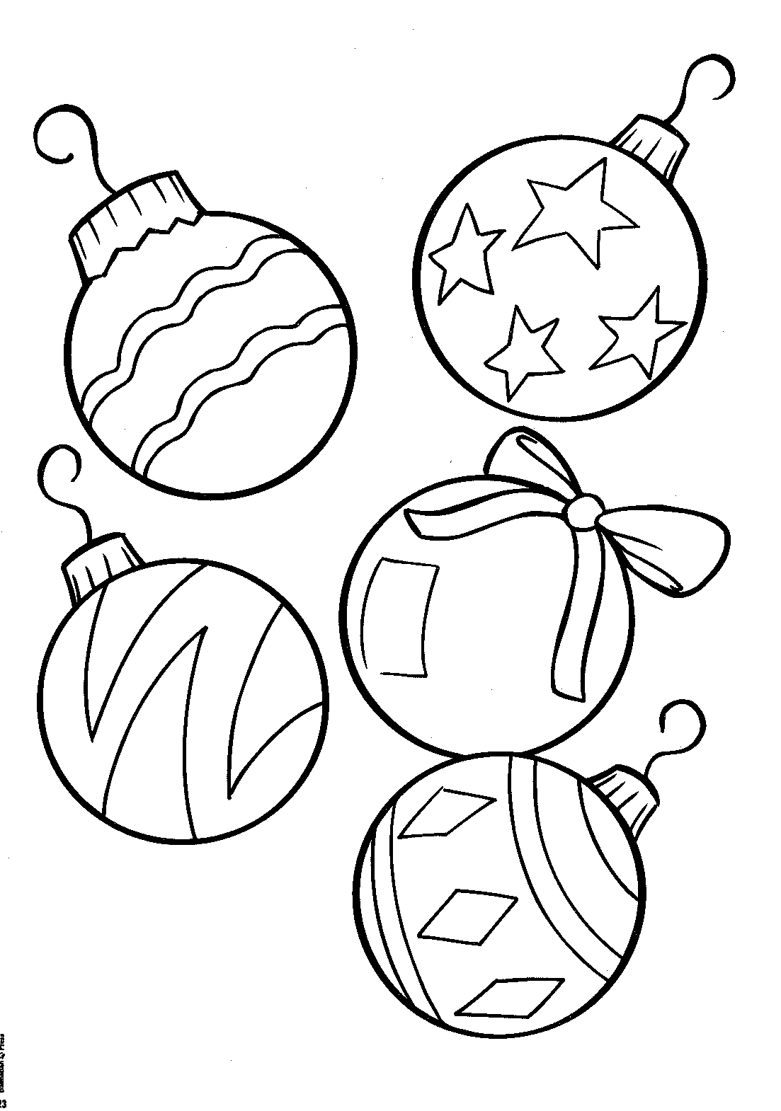 55 Toddler Christmas Coloring Pages 32