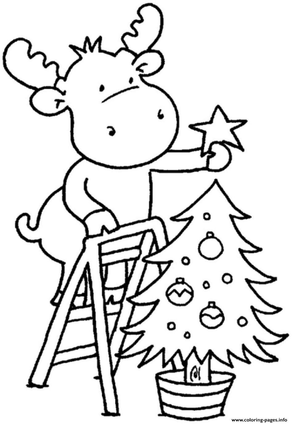 55 Toddler Christmas Coloring Pages 39