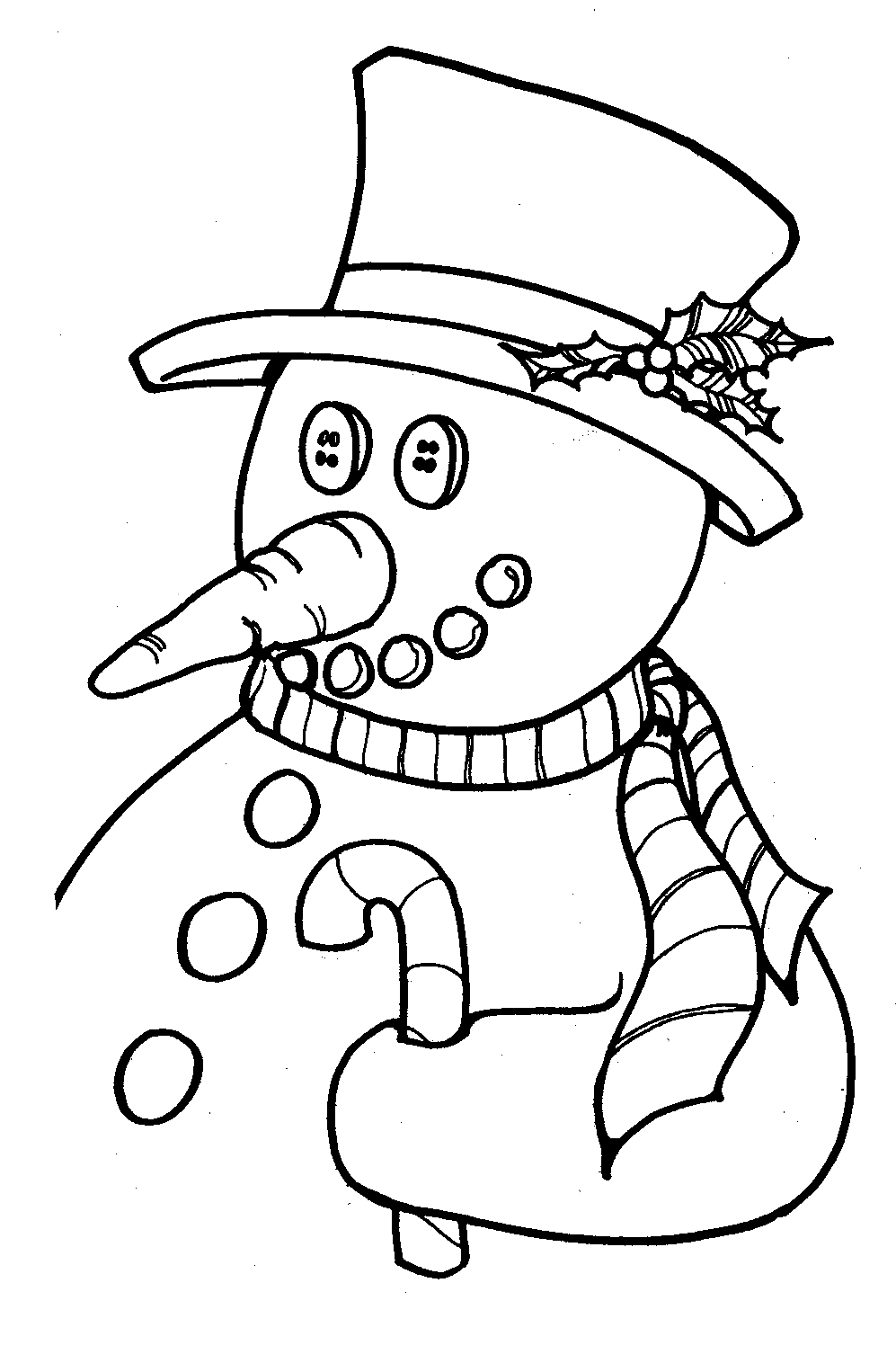 55 Toddler Christmas Coloring Pages 40