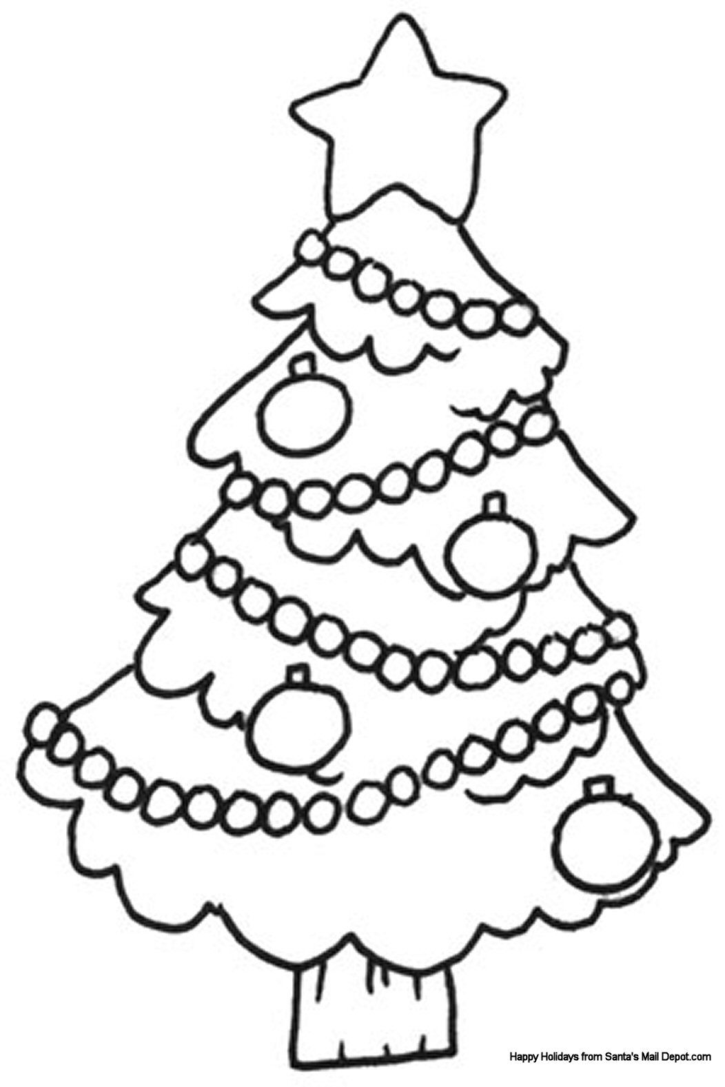 55 Toddler Christmas Coloring Pages 42