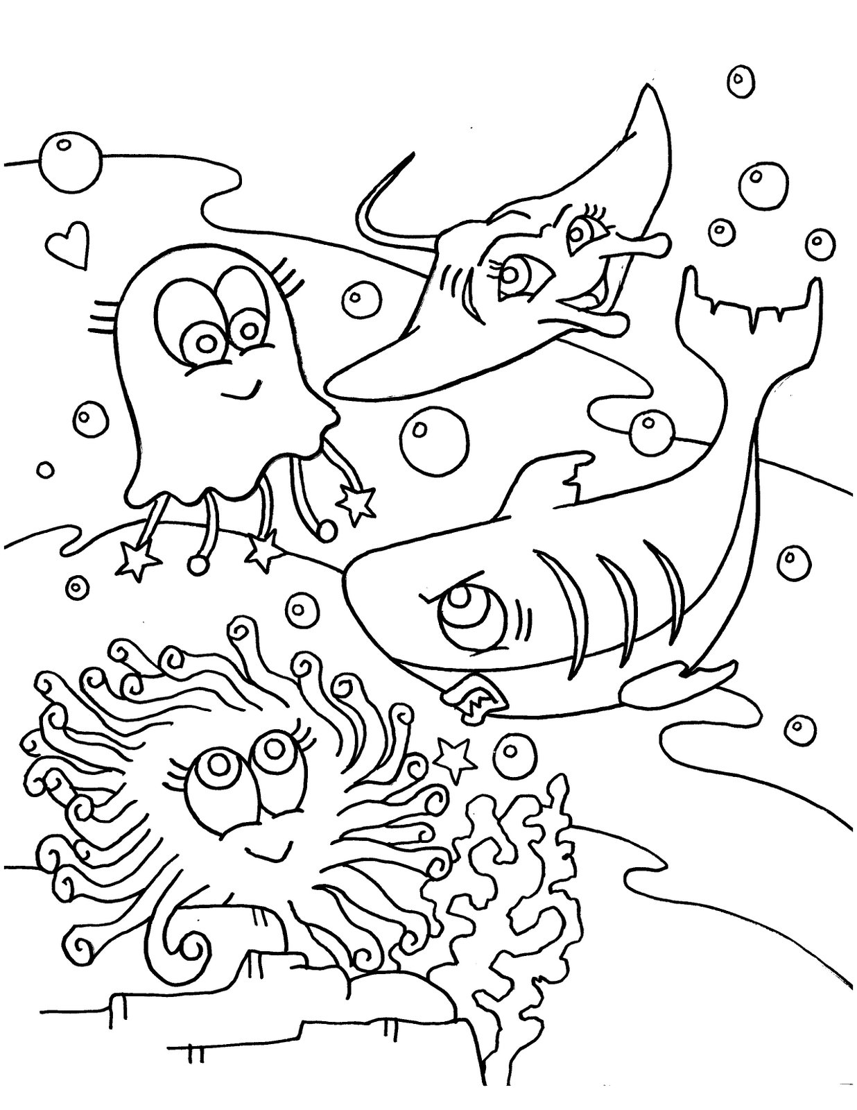 Coloring Page Ocean 17