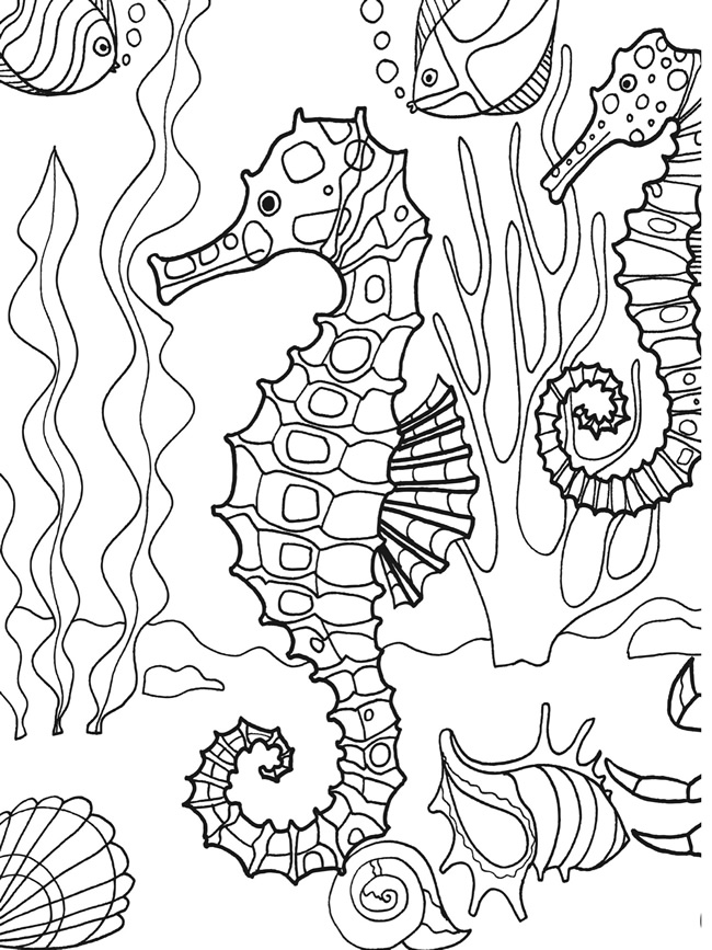 Coloring Page Ocean 23