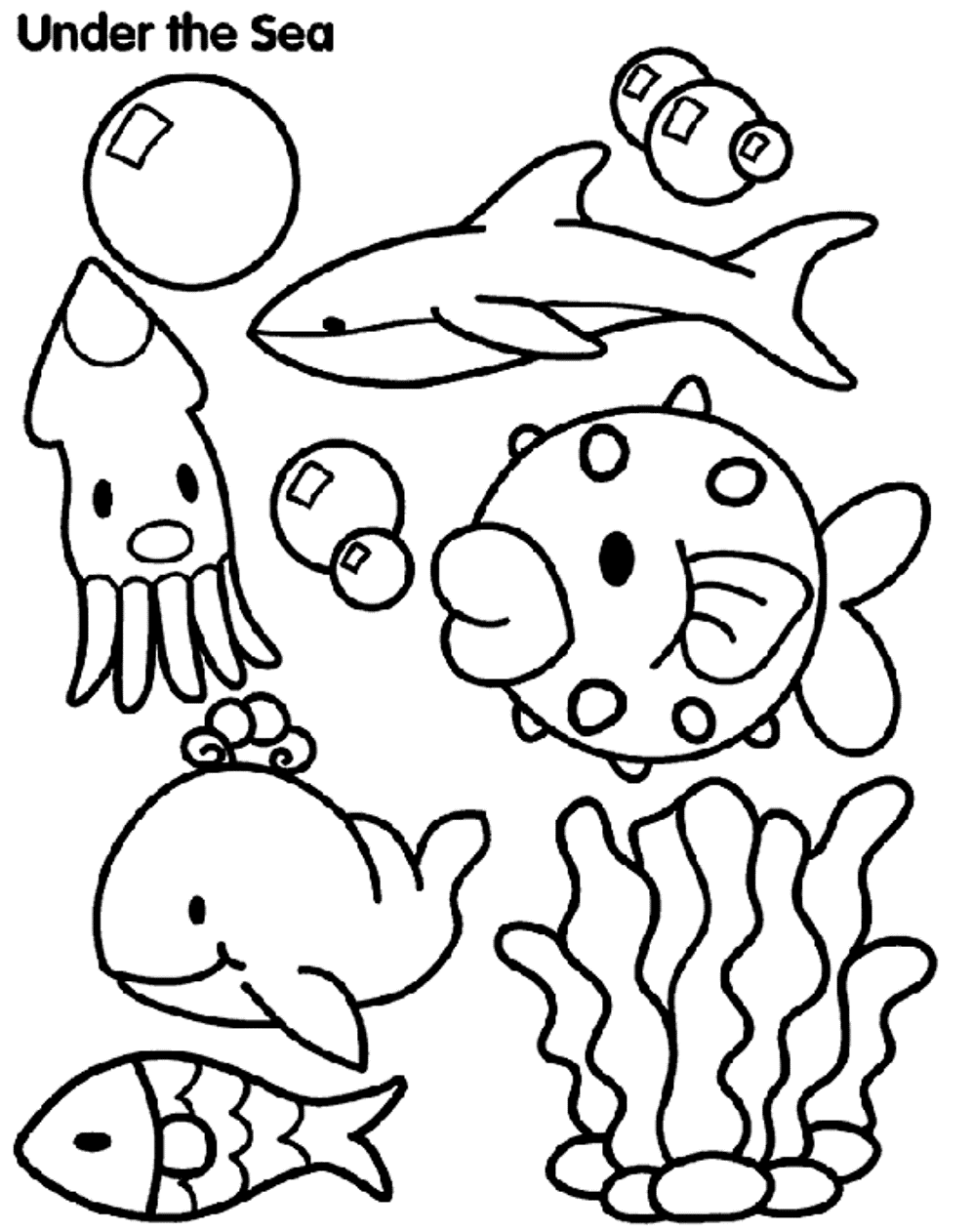 Coloring Page Ocean 24