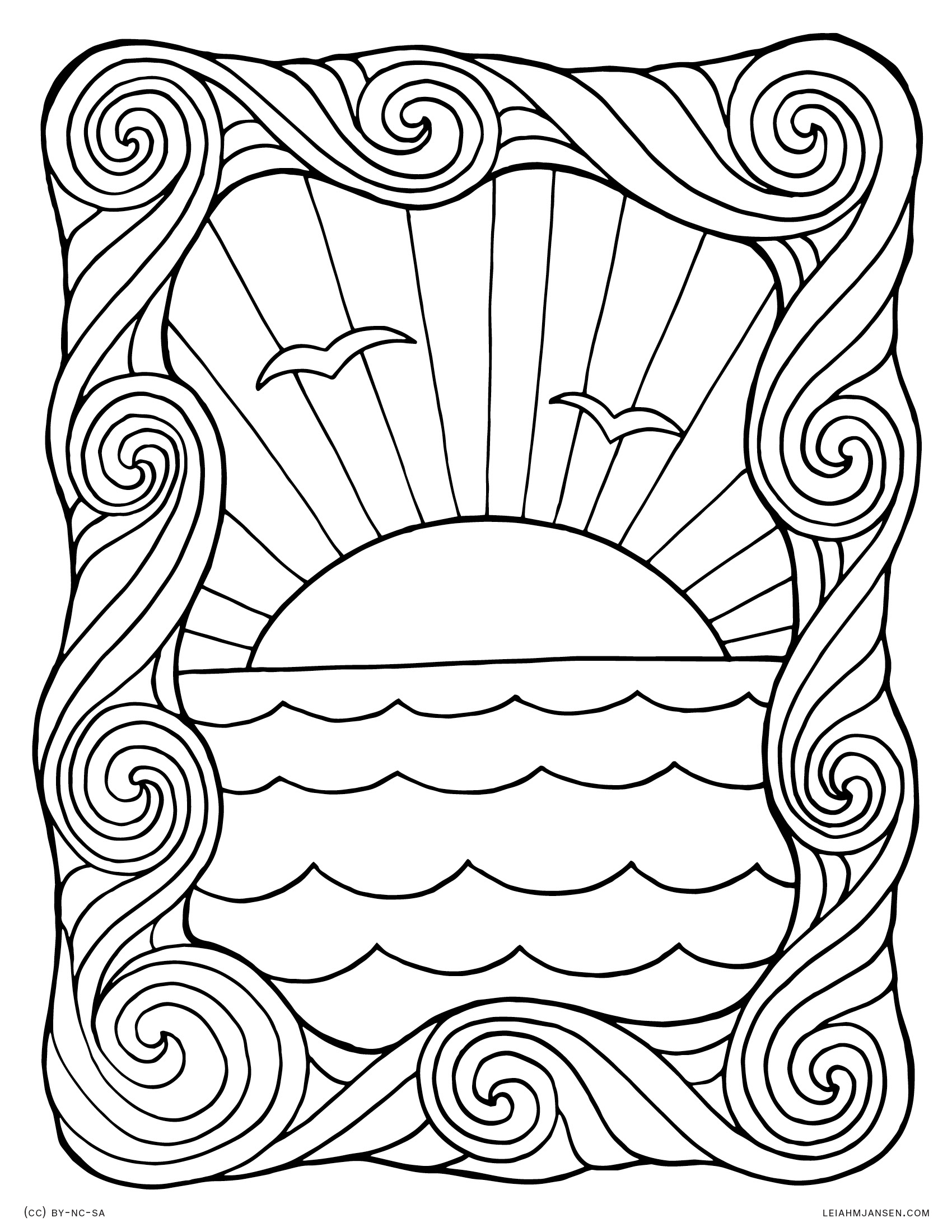 Coloring Page Ocean 25