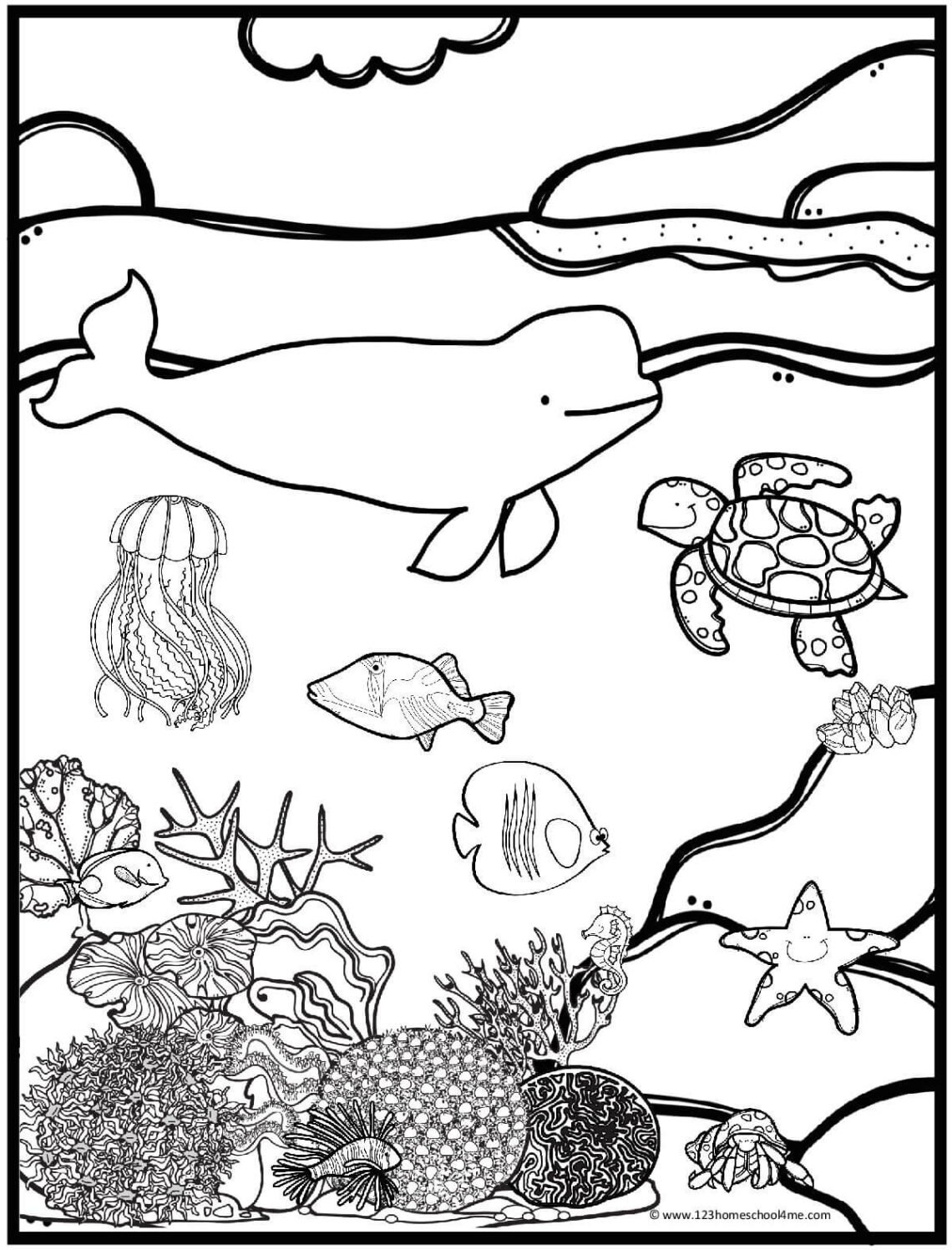 Coloring Page Ocean 53