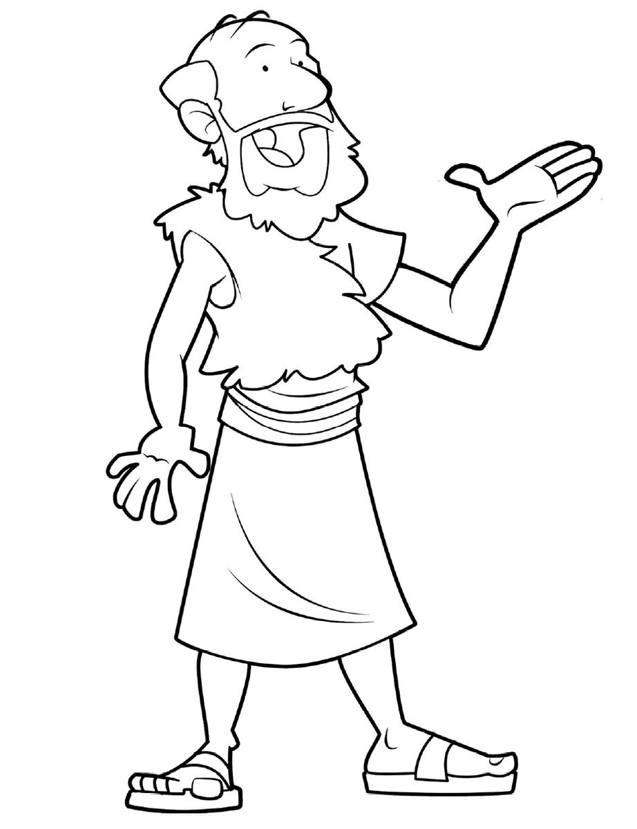 Coloring Page Of Elijah 22