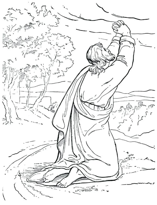 Coloring Page Of Elijah 23