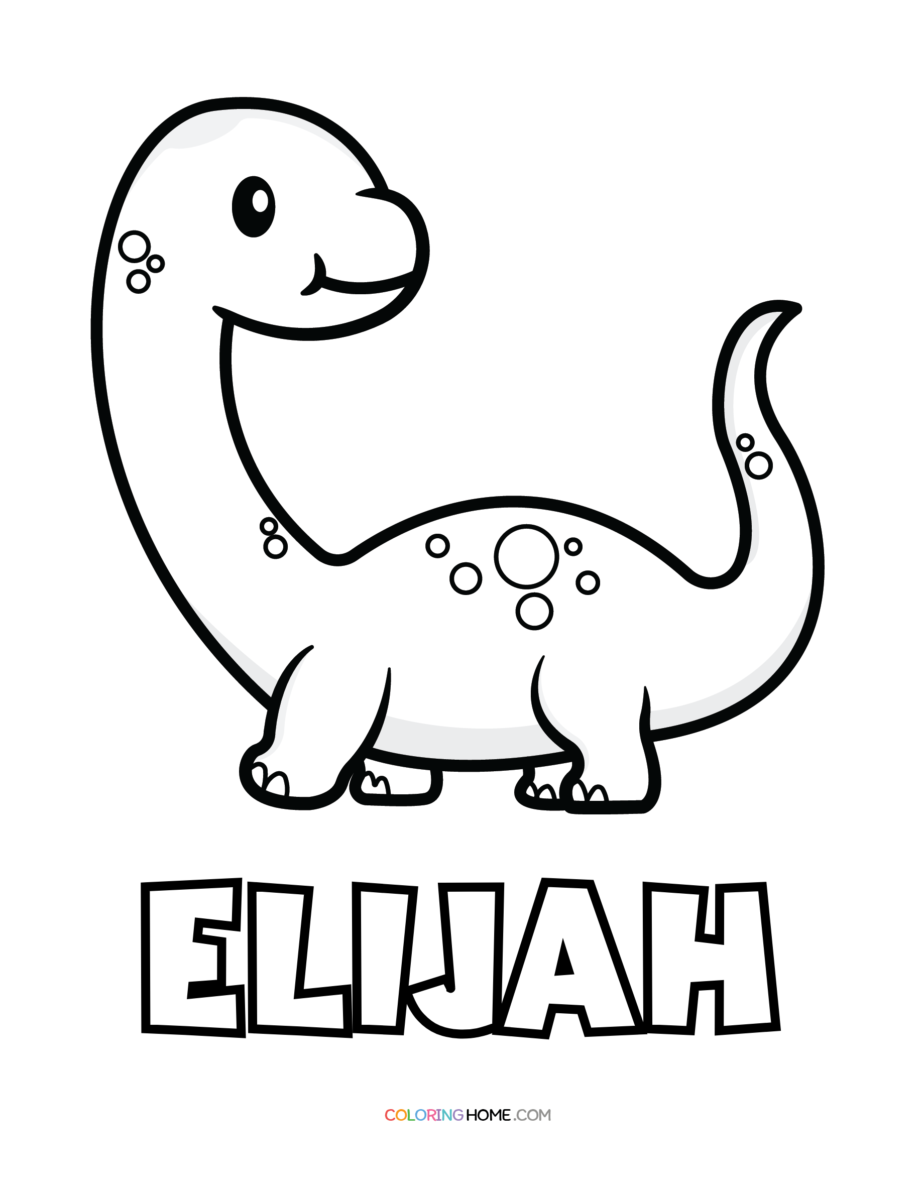 Coloring Page Of Elijah 31