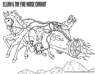 Coloring Page Of Elijah 46