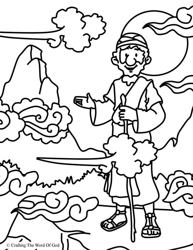 Coloring Page Of Elijah 49