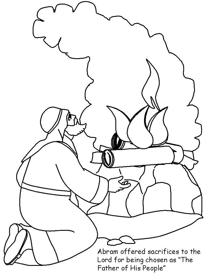 Coloring Page Of Elijah 5