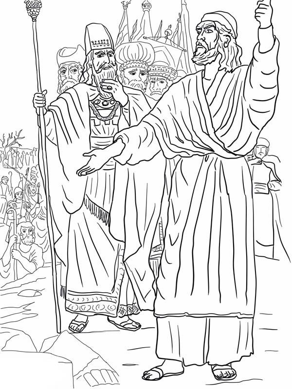 Coloring Page Of Elijah 50