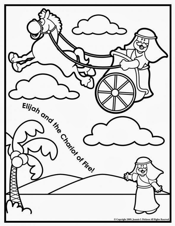 Coloring Page Of Elijah 53