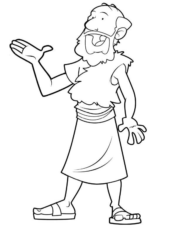 Coloring Page Of Elijah 81