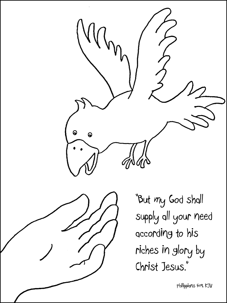 Coloring Page Of Elijah 82