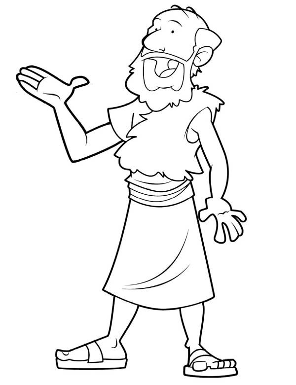 Coloring Page Of Elijah 85