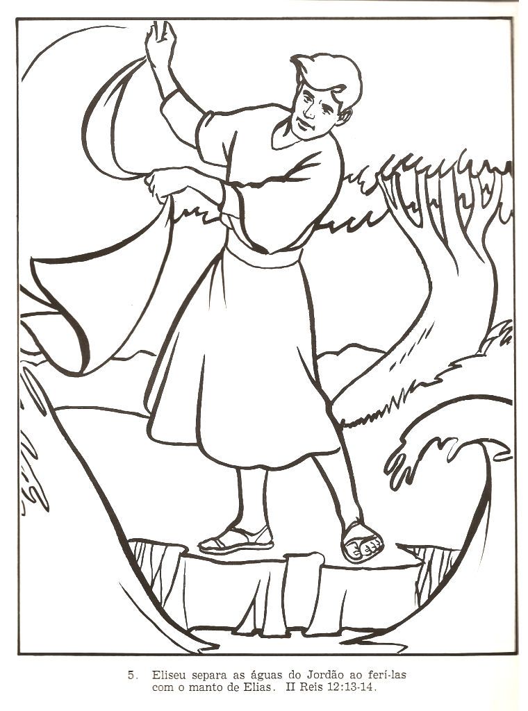 Coloring Page Of Elijah 9