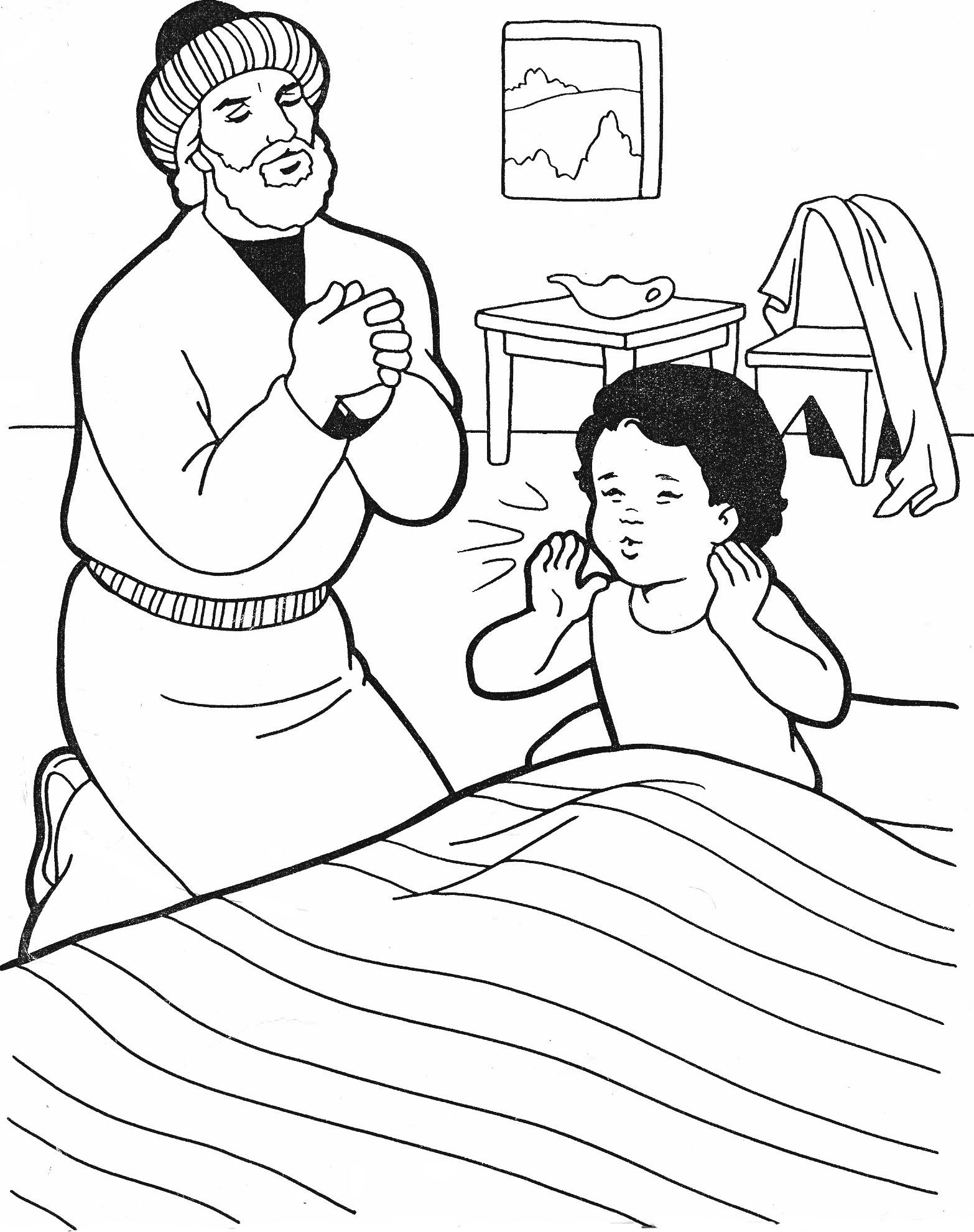 Coloring Page Of Elijah 93