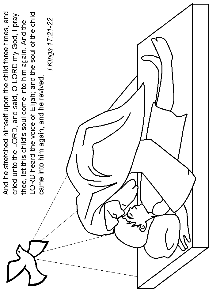 Coloring Page Of Elijah 97