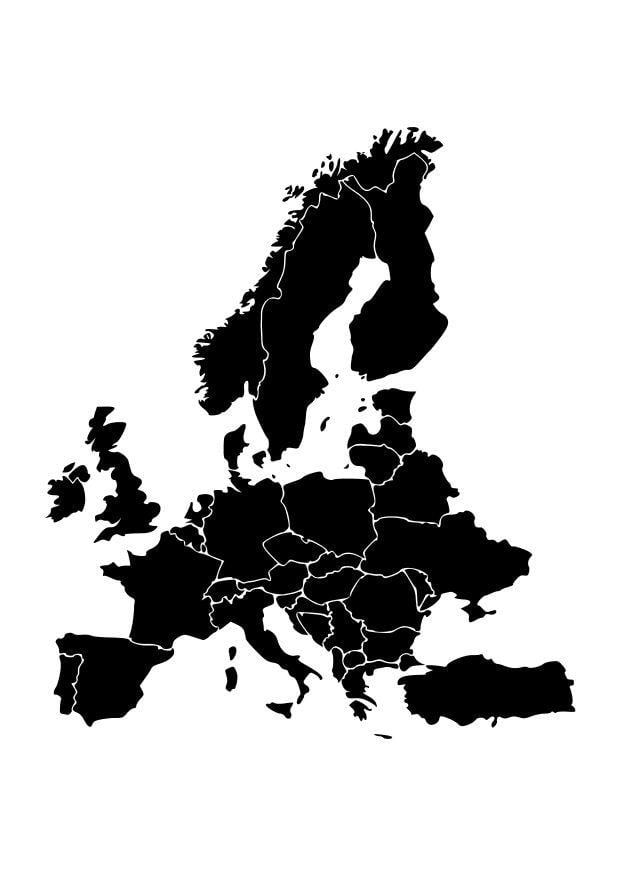 Coloring Page Of Europe 57