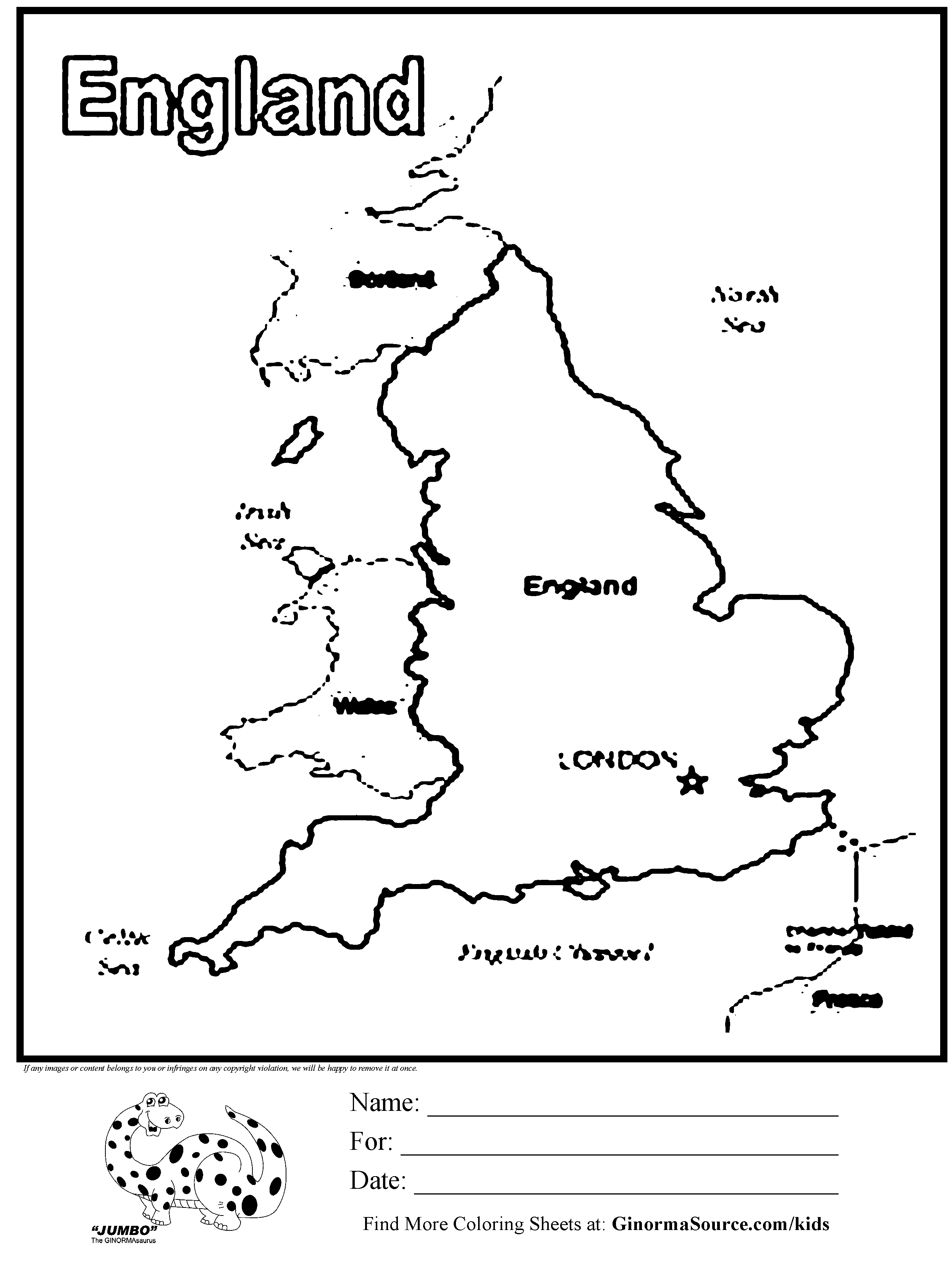 Coloring Page Of Europe 62