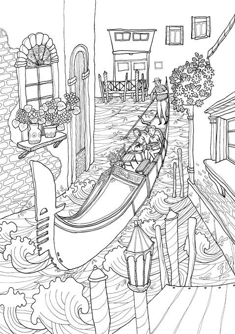 Coloring Page Of Europe 7