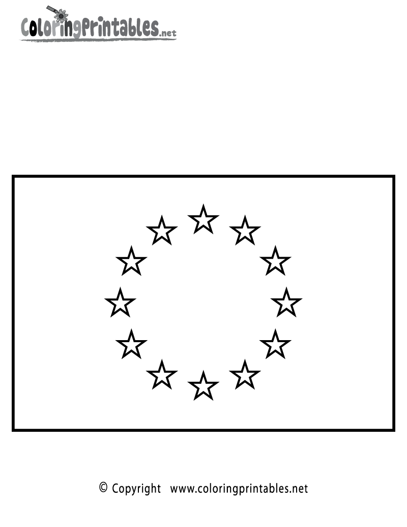 Coloring Page Of Europe 8