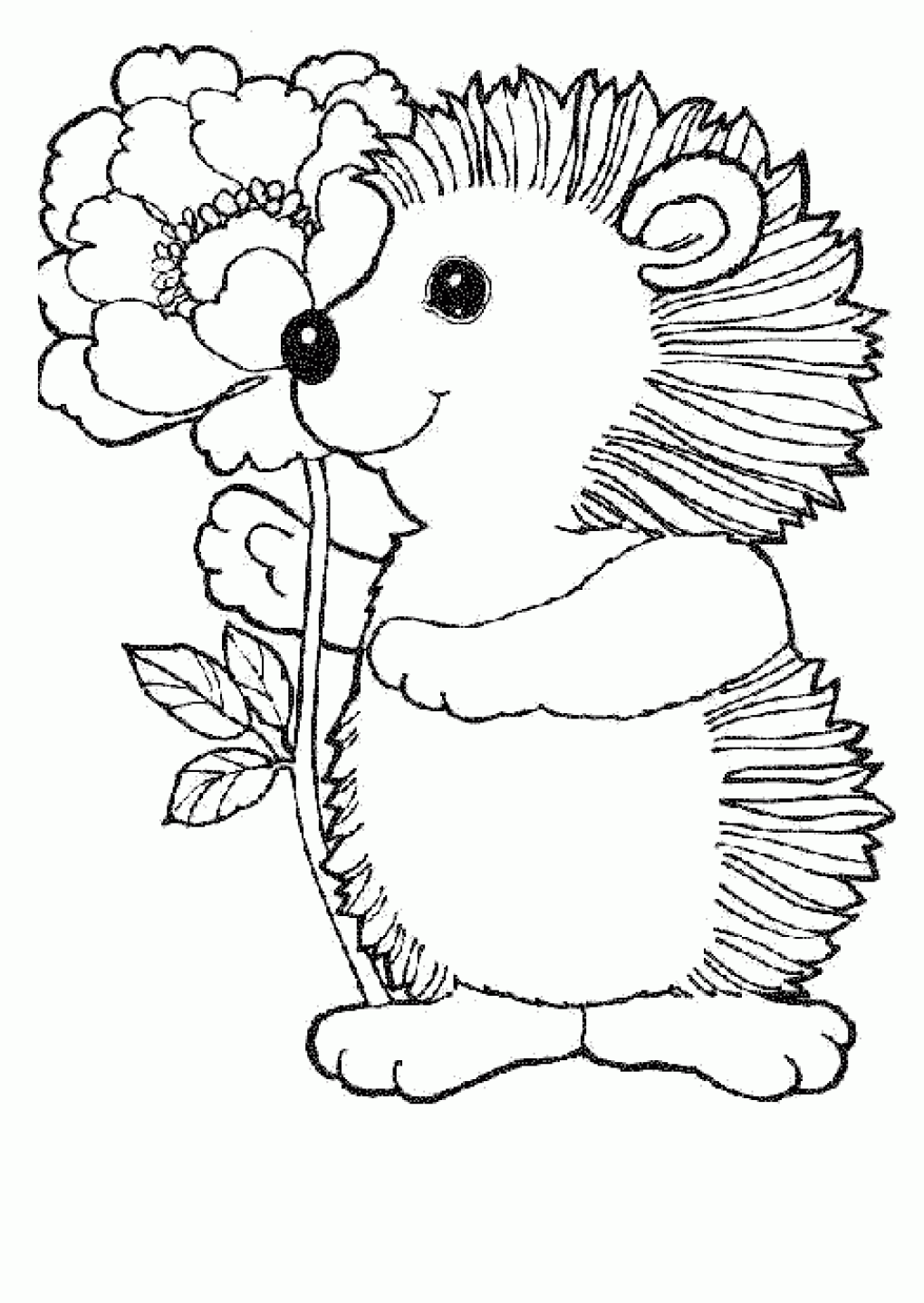 Cute Animals Coloring Pages Printable 50