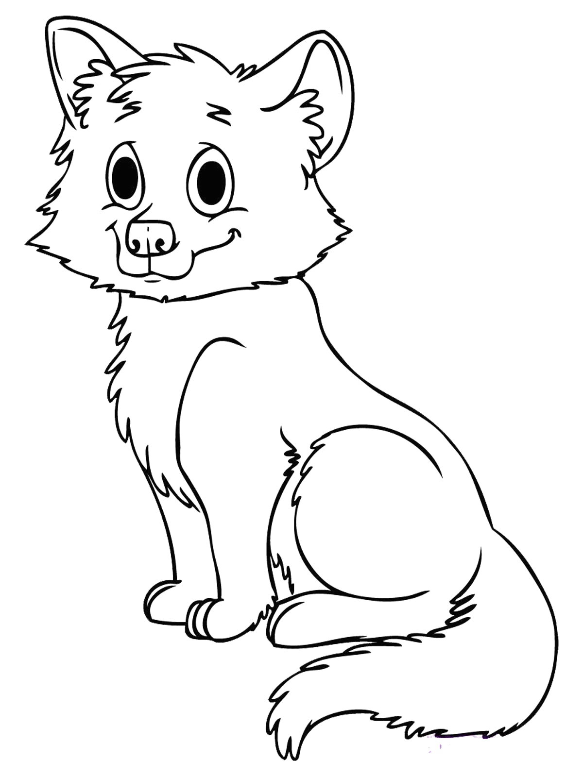 Cute Animals Coloring Pages Printable 54