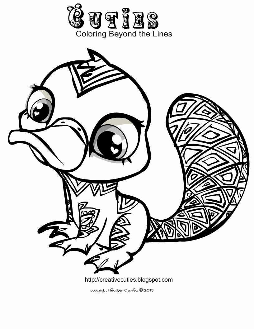 Cute Animals Coloring Pages Printable 78