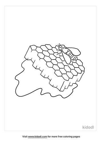 Honeycomb Coloring Page 27