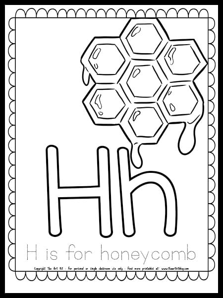 Honeycomb Coloring Page 28