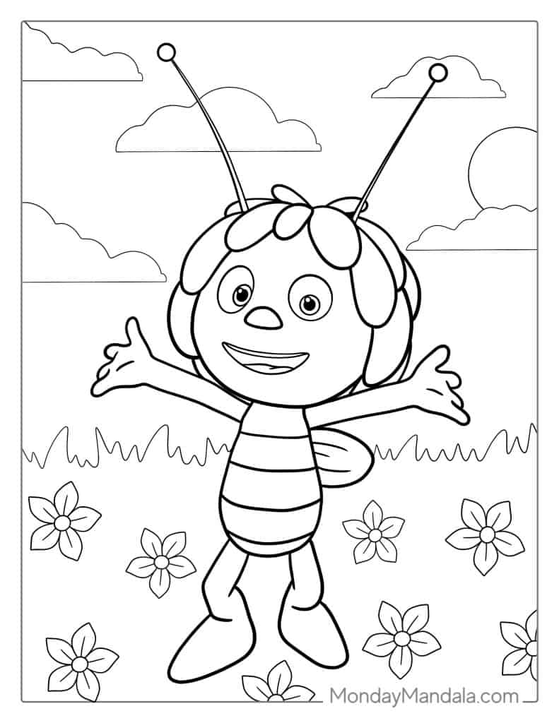 Honeycomb Coloring Page 43