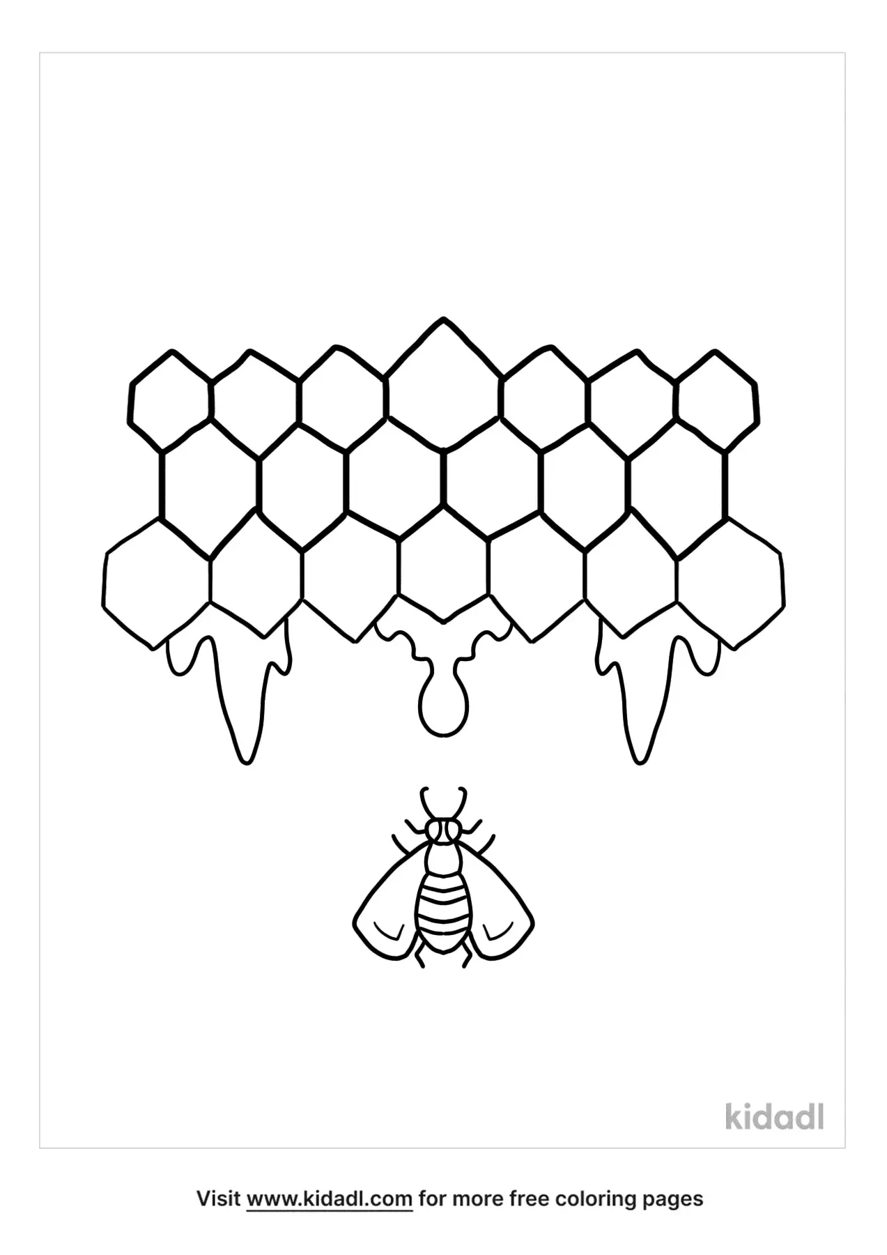 Honeycomb Coloring Page 45