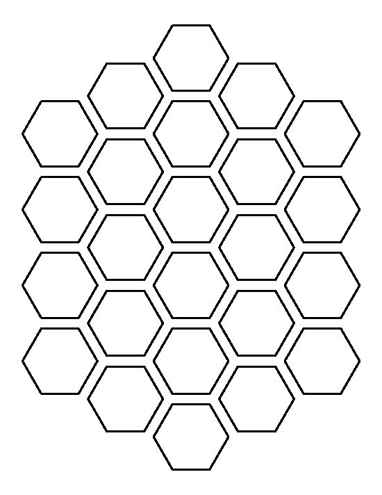 Honeycomb Coloring Page 5