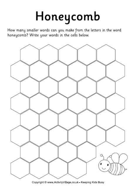 Honeycomb Coloring Page 69