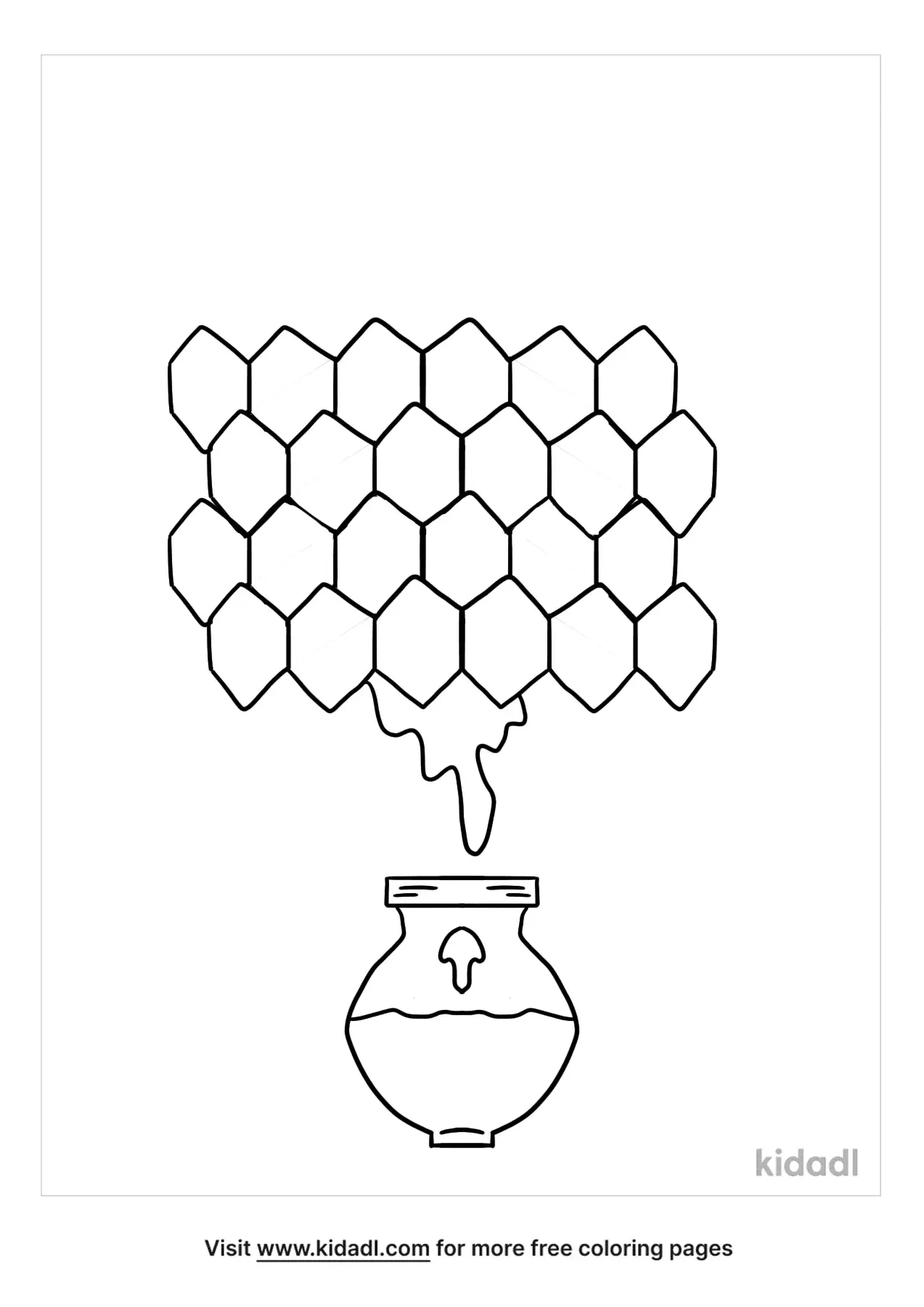 Honeycomb Coloring Page 80