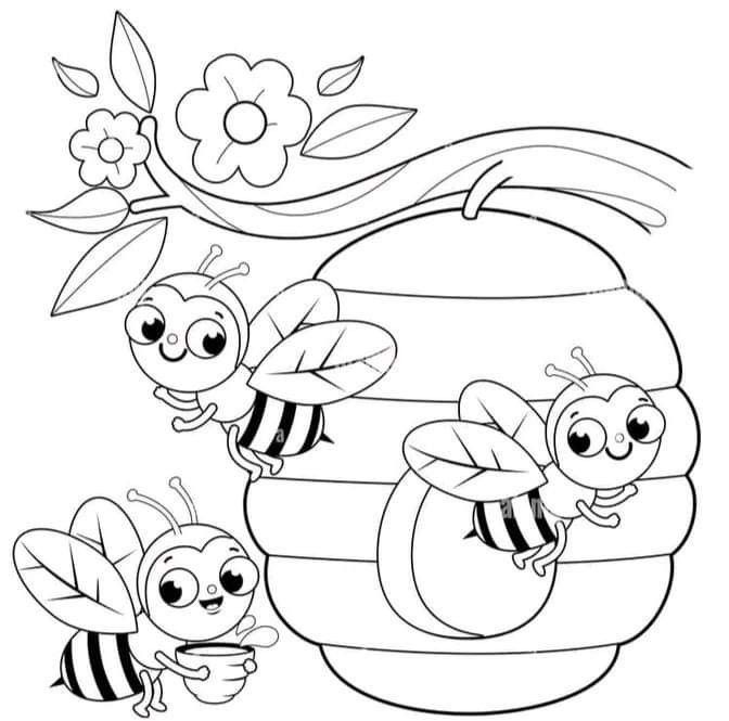 Honeycomb Coloring Page 89