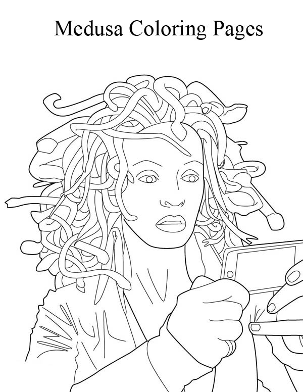 Medusa Coloring Pages 59