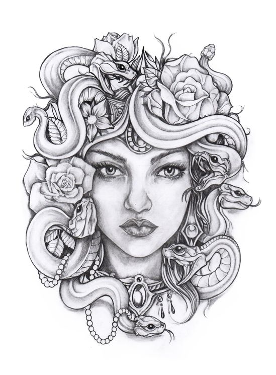 Medusa Coloring Pages 79