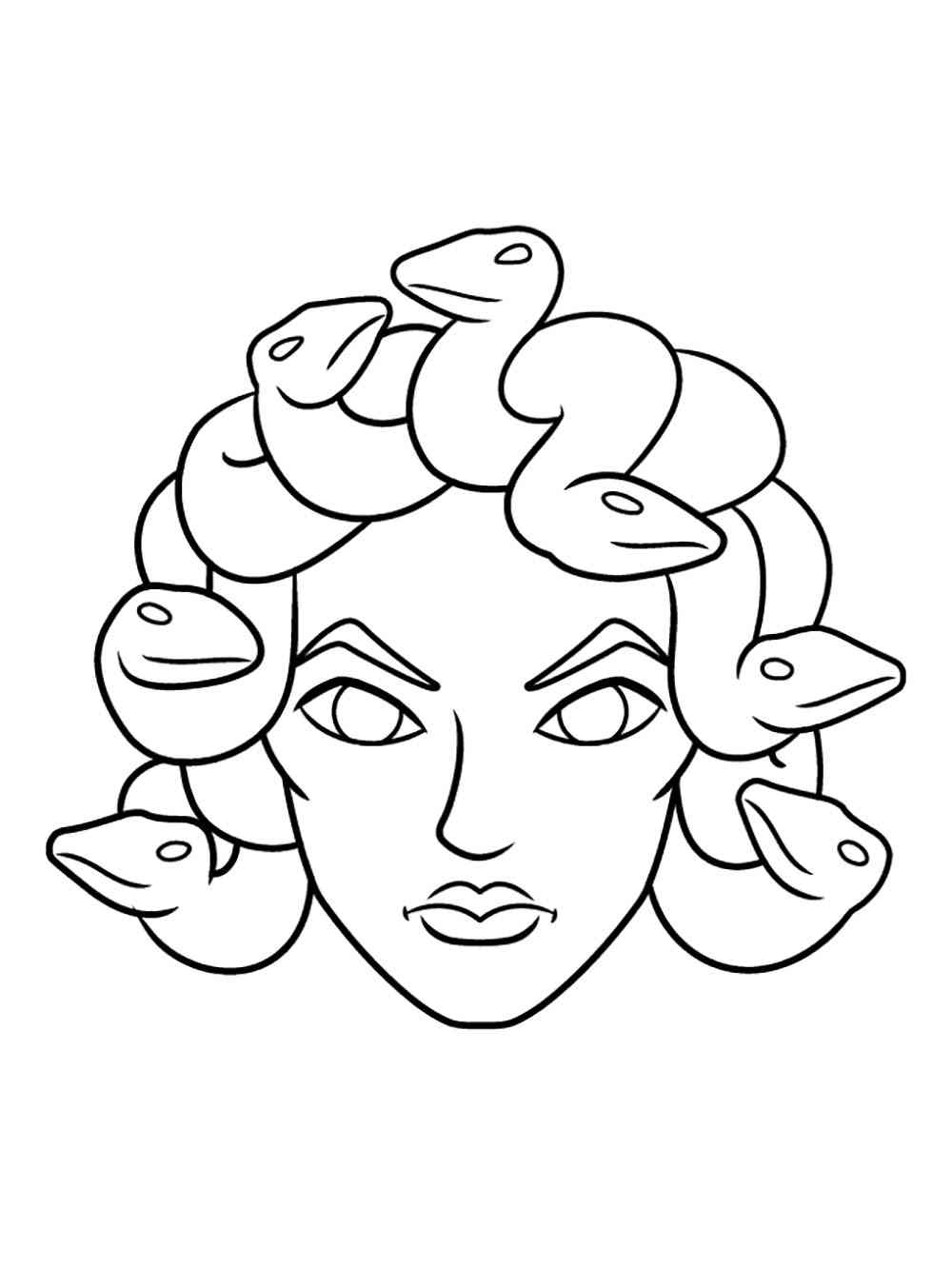 Medusa Coloring Pages 82