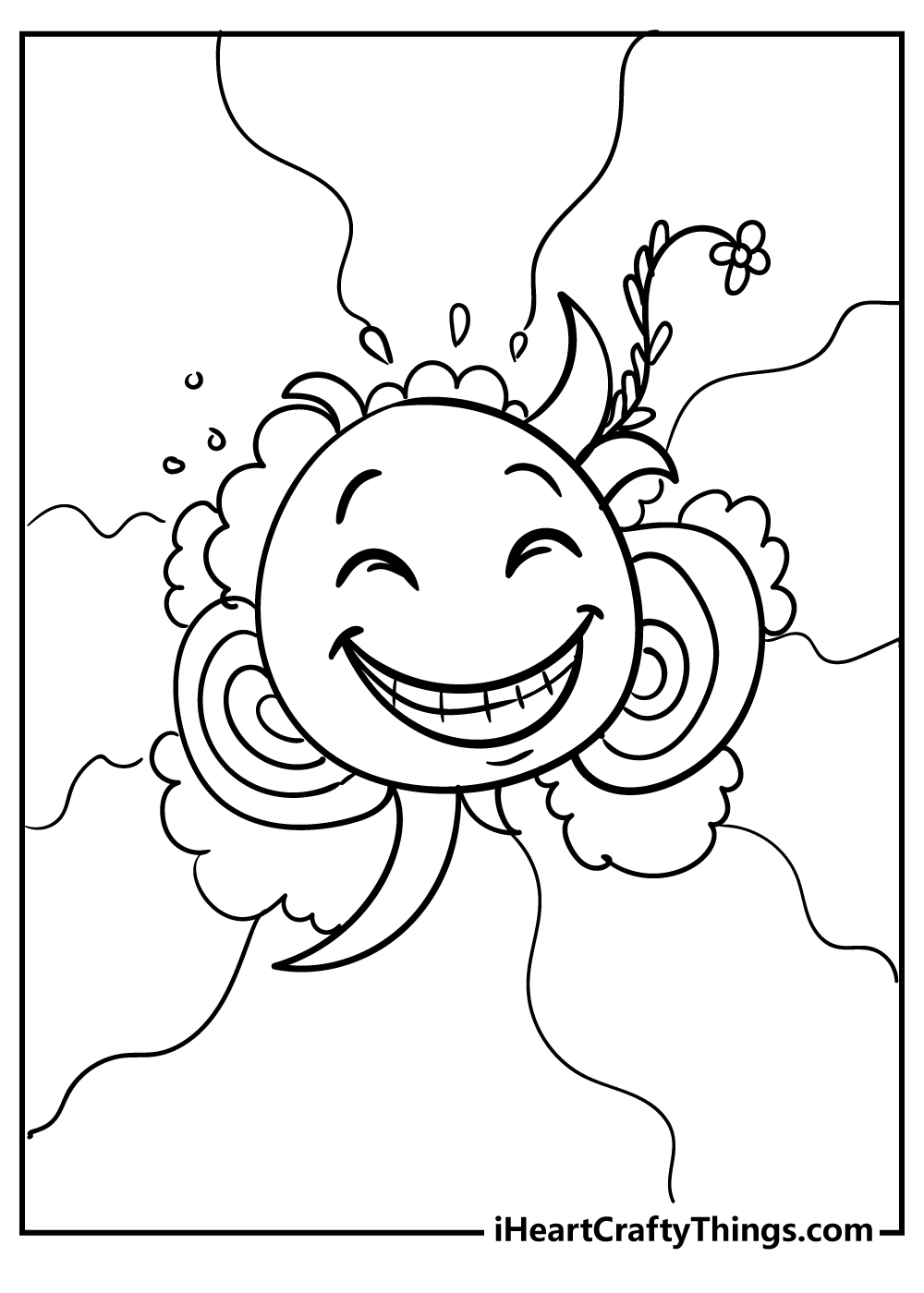 Sunshine Coloring Pages Printable 52