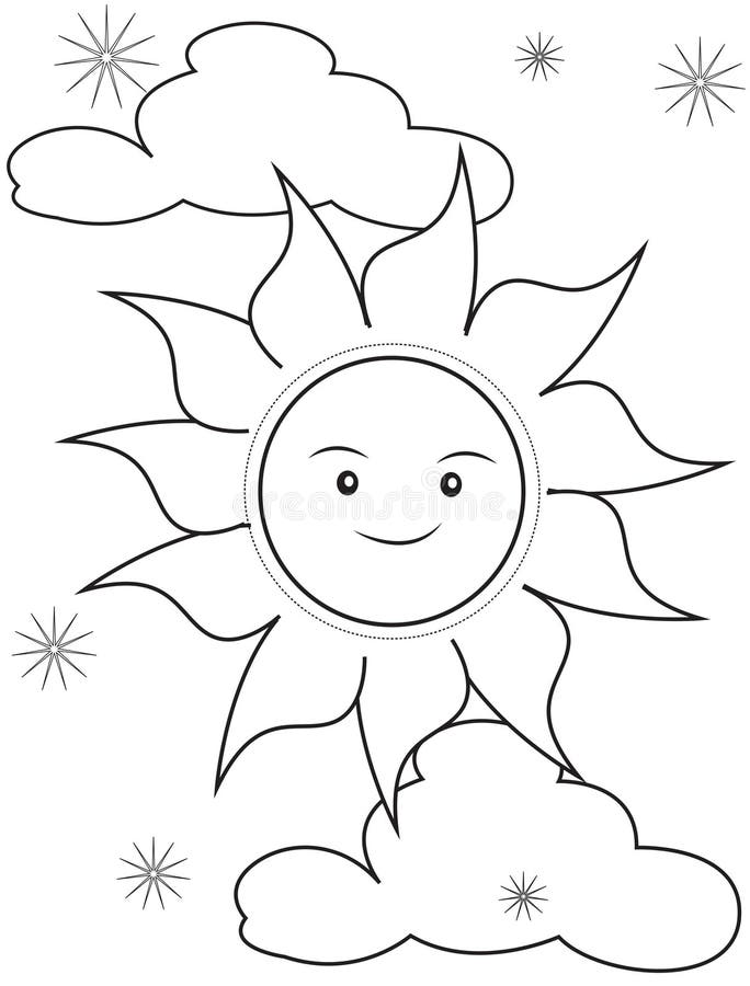 Sunshine Coloring Pages Printable 78