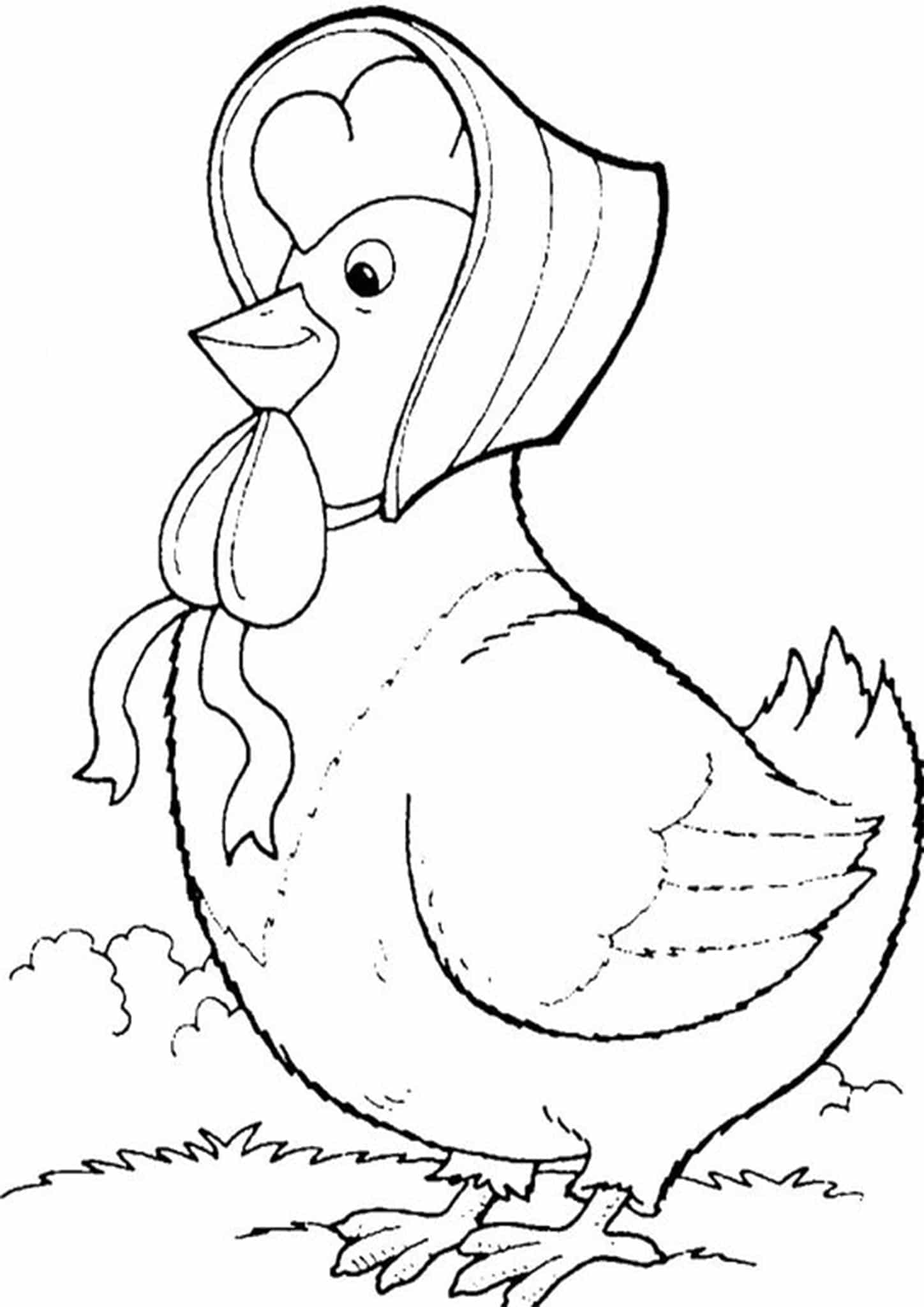 30 Coloring Picture Of Chicken 33