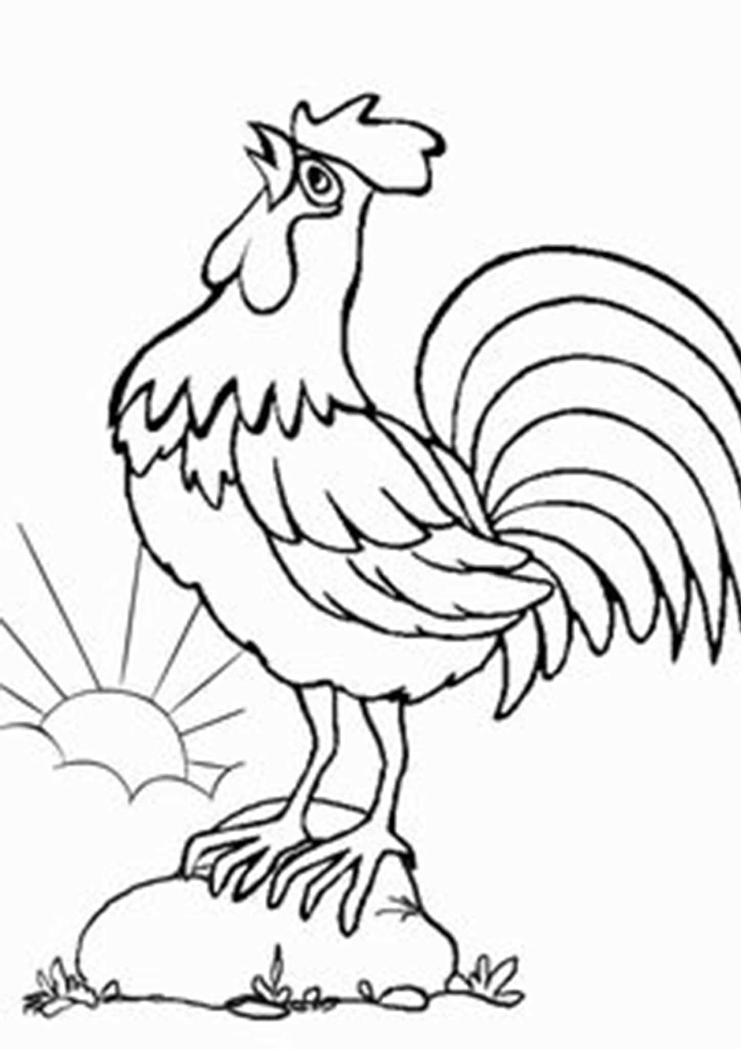 30 Coloring Picture Of Chicken 36