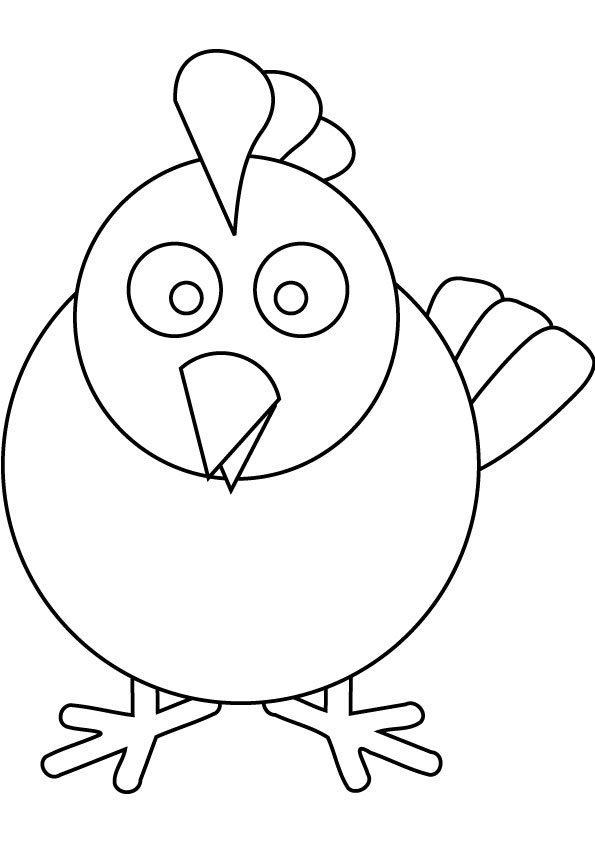 30 Coloring Picture Of Chicken 53