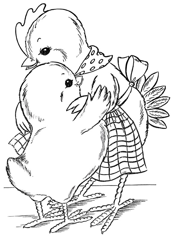 30 Coloring Picture Of Chicken 55